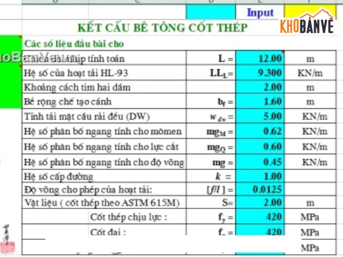 Đồ án,thiết kế môn học,12m,22tcn272-05,bê tông cốt thép,dầm t 12m