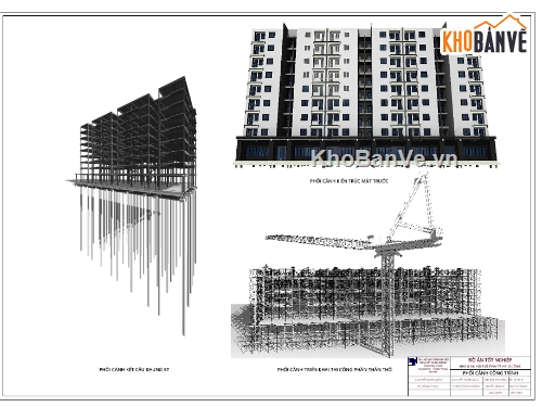 Đồ án,kiến trúc văn phòng,văn phòng,nhà 5 tầng,kiến trúc 5 tầng,kiến trúc 2 tầng