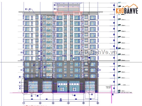 chung cư 12 tầng,chung cư,Đồ án