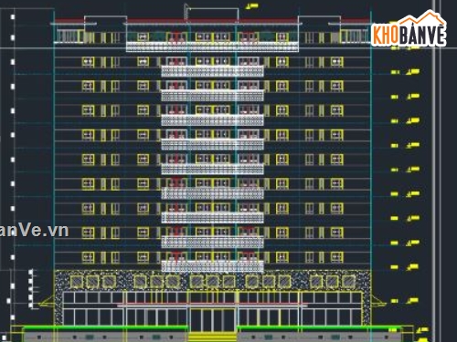 tầng hầm chung cư,chung cư 11 tầng,Đồ án tốt nghiệp chung cư