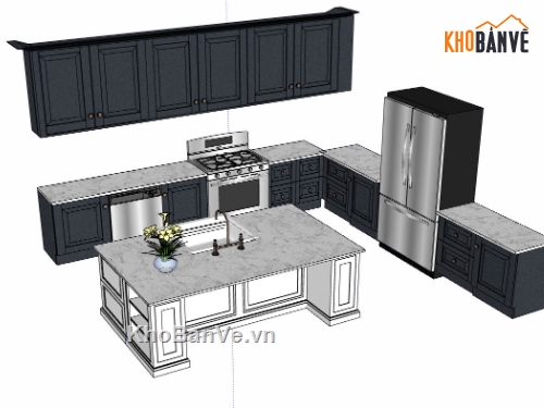 nội thất phòng bếp,model nội thất phòng bếp,nội thất bếp