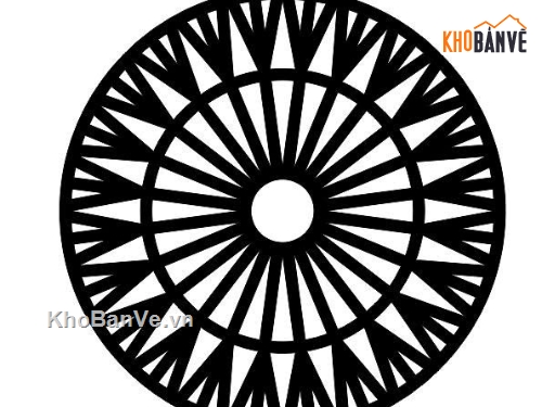 Hoa văn tròn,Hoa văn dxf,Hoa văn CNC file dxf,file dxf hoa văn tròn