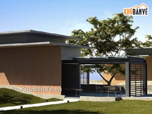 nhà vườn,kiến rúc,nhà hiện đại,model 3dsmax,thư viện model,thiết kế nội thất