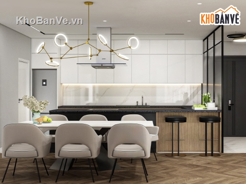 chung cư,File chung cư,chung cư 3dmax,nội thất chung cư