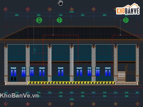 kiến trước trường học,trường học mầm non,trường học 3 tầng