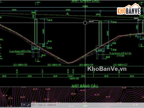 bản vẽ cầu đúc,bản vẽ cầu đúc hẫng,file bản vẽ cầu đúc