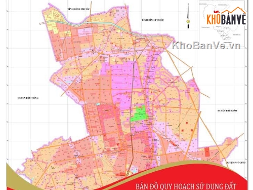 quy hoạch huyện,bản đồ quy hoạch đất,bản vẽ cad bản đồ quy hoạch