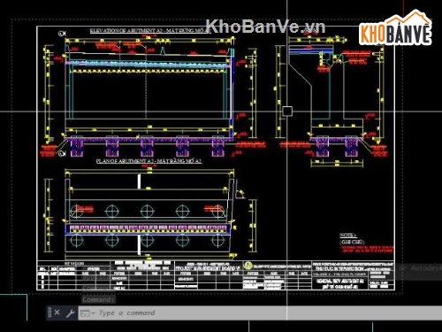 thiết kế cấu bản vẽ,dầm bản rỗng,thiết kế cầu,bản vẽ cầu