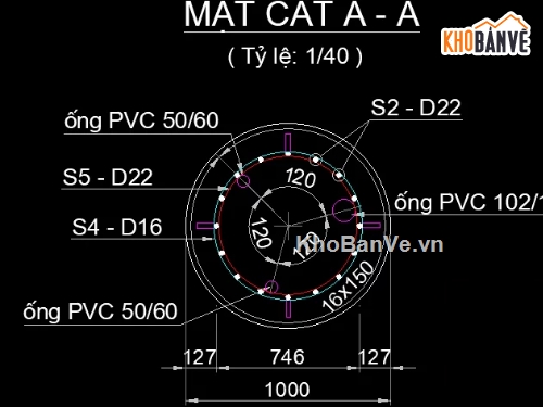 khoan nhồi cọc,bản vẽ cọc khoan nhồi,cọc khoan nhồi