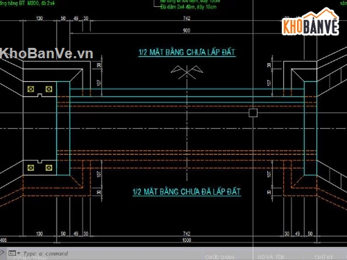 Bản vẽ thủy lợi,Bản vẽ cống hộp,Bản vẽ cống thủy lợi