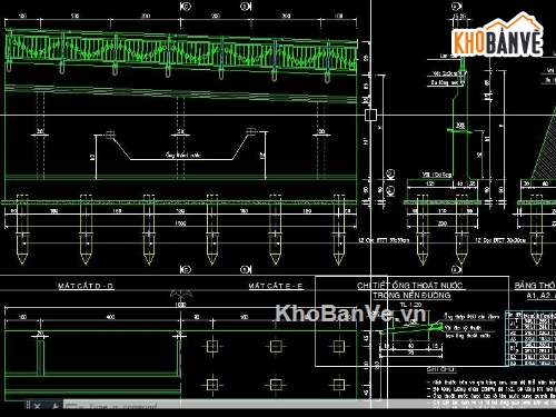 Bản vẽ,tường chắn đất,tường chắn,Bản vẽ cad cầu đường,bản vẽ cầu đường