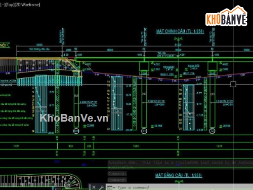 bản lắp ghép,bản vẽ cọc,bản vẽ cầu