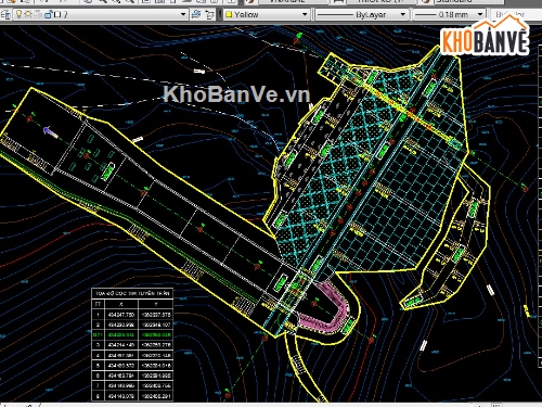 bản vẽ tràn xả lũ,tràn xả lũ,tràn móng ngựa,bản vẽ đập tràn,file cad đập tràn,đập thủy lợi