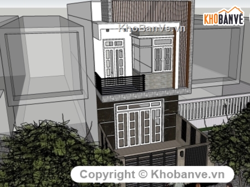 nhà phố 2 tầng đẹp,mẫu nhà phố 2 tầng,nhà phố 2 tầng 5x15.5m,thiết kế nhà phố 2 tầng,bản vẽ nhà phố 2 tầng