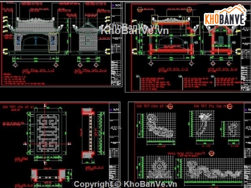 Bản vẽ chi tiết,hoa văn thiết kế lăng mộ,Bản vẽ kiến trúc Nhà,lăng mộ,lăng mộ gia tộc