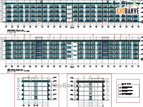 kiến trúc ký túc xá,Kí túc xá công nhân,Kí túc xá 4 tầng,bản vẽ ký túc xá,cad ký tốc xá