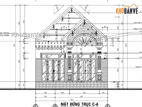 nhà cấp 4,nhà mái thái,kiến trúc nhà mái thái