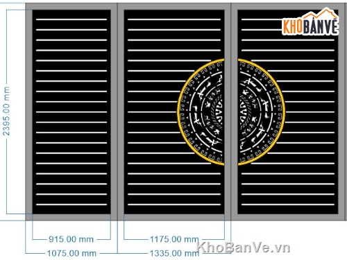 mẫu cổng 4 cánh,cổng cnc 4 cánh,mẫu cnc cổng 4 cánh