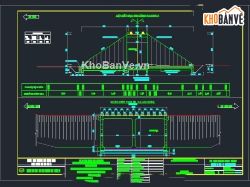 Bản vẽ cống hộp,cống hộp khổ cống B=3.5m,thiết kế cống hộp