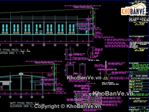 nhà xưởng,Bản vẽ tổng thể,bản vẽ nhà văn phòng,thiết kế nhà xưởng công ty