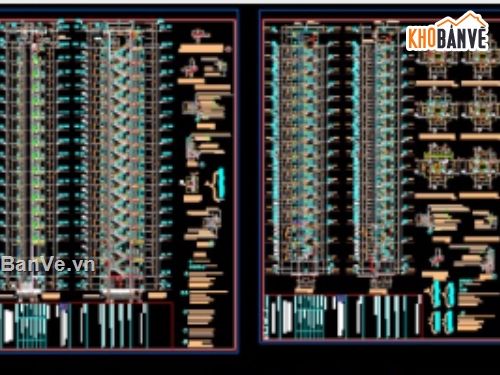 cad chung cư,File chung cư,chung cư