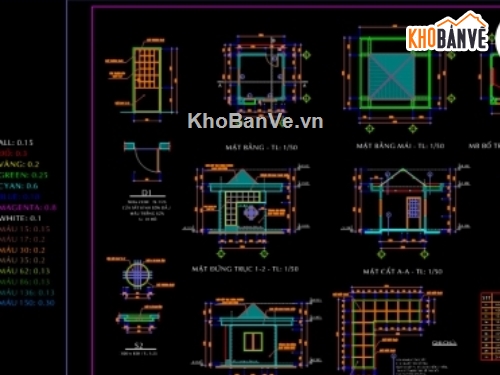 Bản vẽ,Bản vẽ autocad,tường rào trường học