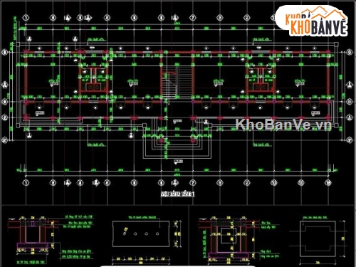 bản vẽ trường học,mặt bằng trường học,thiết kế trường học