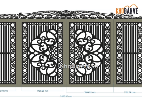 cổng đẹp 4 cánh,file cổng 4 cánh,cnc cổng 4 cánh