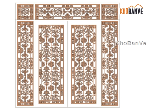 cửa đẹp 4 cánh,cnc 4 cánh,cửa cnc 4 cánh,cửa đẹp