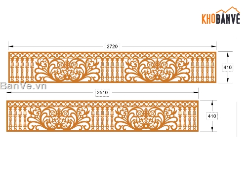 lan can cnc,lan can,File lan can cnc đẹp,File dxf lan can cnc