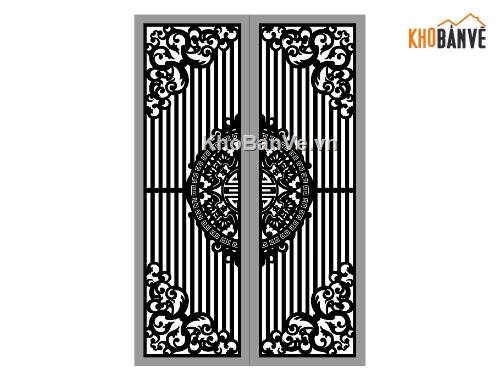 File cổng 2 cánh cnc,mẫu cnc cổng 2 cánh,file cổng 2 cánh