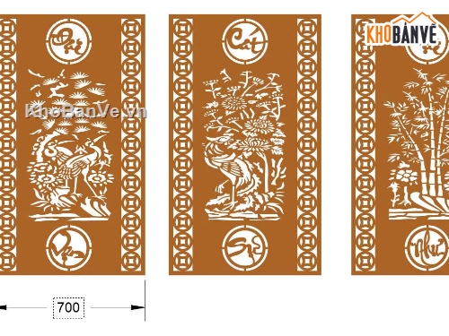 đại cát đại lợi,File dxf tứ quý cnc,File tứ quý cnc,tứ quý đại cát đại lợi,File dxf tứ quý