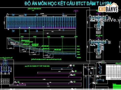 Đồ án BTCT,đồ án BTCT 1,Đồ án