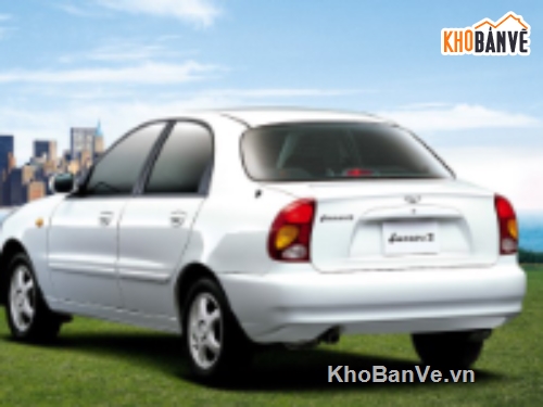 hệ thống lái,xe Lanos,bản vẽ ô tô,đồ án cơ khí