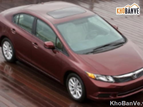 hệ thống phanh,Honda Civic,đồ án ô tô,bản vẽ kỹ thuật