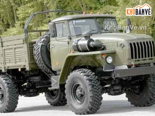 ô tô URAL-43206,Hệ Thống Lái Của Ô Tô URAL-43206,đồ án hệ thống lái