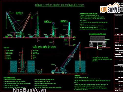 Biện pháp thi công,bp thi công móng,bản vẽ thi công