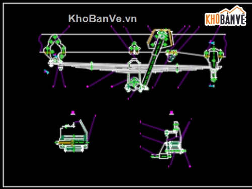 đồ án ô tô,khảo sát độ rung xe,đồ án xe quân đội