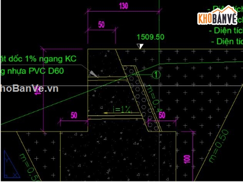 Bình đồ,mặt đứng công trình,kè bê tông cốt thép