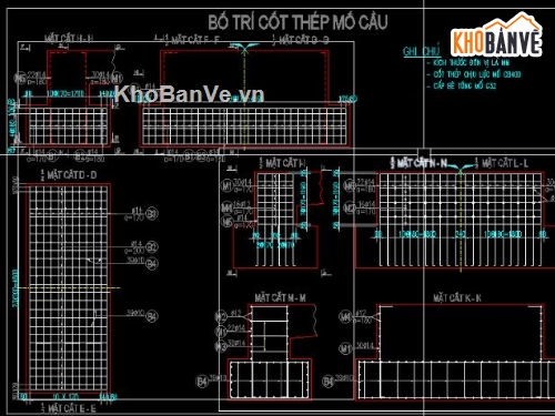 bản vẽ dầm bản,bản vẽ cầu,file thiết kế cầu
