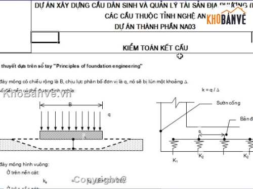 Bản tính cống hộp khẩu độ 2x(3x3)m,excel bản tính cống hộp,thiết kế bản tính cống hộp