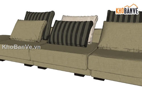 model sofa,mẫu sofe sketchup,ghế sofa sketchup