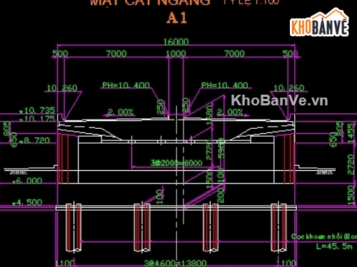 nút giao thông Ngã tư vọng,Bản vẽ nghiêng,Bản vẽ nút giao thông cùng mức,Bản vẽ nút giao thông Ngã tư sở