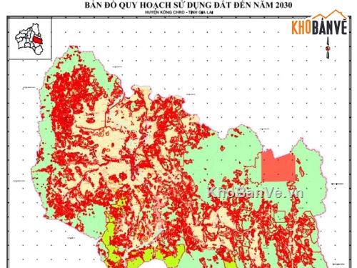 quy hoạch sử dụng đất,Quy hoạch chung,quy hoạch huyện gia lai