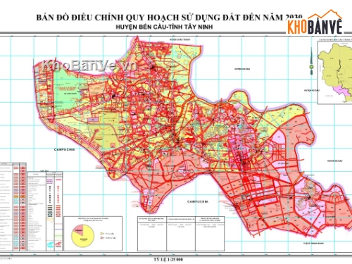 quy hoạch sử dụng đất,quy hoạch đất,quy hoạch huyện bến cầu,quy hoạch cad