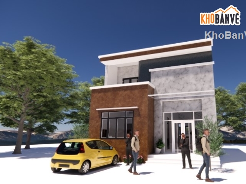 nhà phố 2 tầng đẹp,nhà phố 8x12mx2 tầng,kiến trúc nhà phố 2 tầng đẹp,nhà phố 2 tầng,nhà 2 tầng kích thước 8x12m