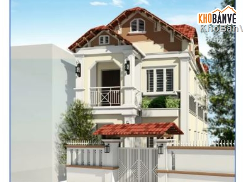 nhà phố 2 tầng,revit nhà phố 2 tầng,nhà phố 2 tầng file revit