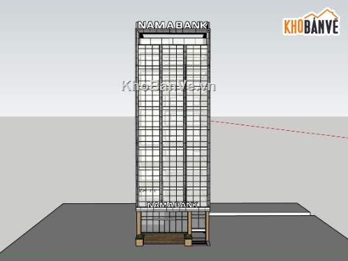 Tòa nhà,su tòa nhà,Sketchup tòa nhà