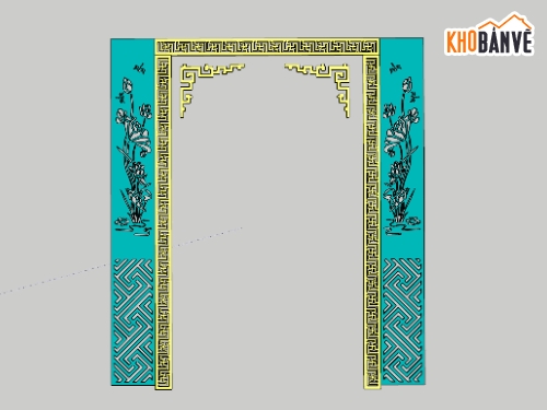 CNC,hoa sen,CNC hoa sen ban thờ,chữ vạn