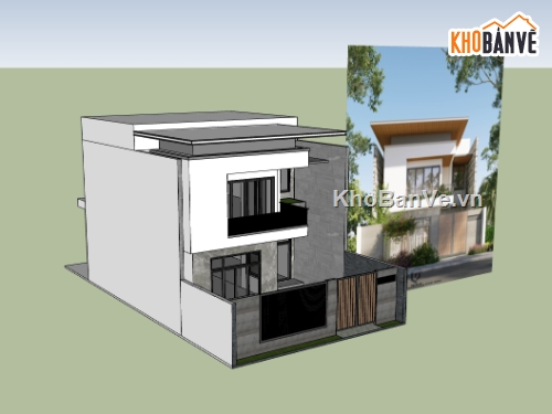 biệt thự 2 tầng,su biệt thự,sketchup biệt thự,su biệt thự 2 tầng,sketchup biệt thự 2 tầng